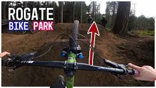 INSANE Trails At ROGATE BIKE PARK | Huge Sends, New Trails and MORE | Rogate Bike Park