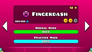 Geometry Dash 2.2 - Fingerdash 100% Complete [No Coins]