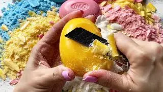 Satisfying ASMR Soap Cutting