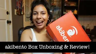 AkiBento Subscription Unboxing & Review - June Detective Theme