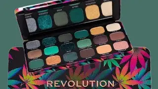 Makeup Revolution CHILLED Eyeshadow Palette Tutorial & Review!!