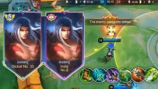 Global badang insane damage = enemy surrender 🔥| badang best build 2025 💪