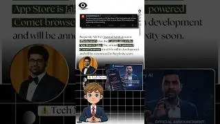 Comet iOS Fake Alert: Perplexity CEO Warns iPhone Users! #viralshorts