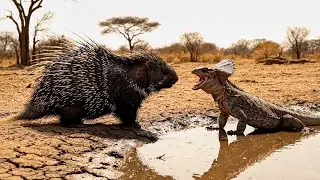 Porcupine vs Frilled Lizard: The Desert Showdown You Didn&rsquo;t Expect!