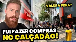 SHOPPING DAY no CALÇADÃO POPULAR: Vale a pena Comrpar nas LOJAS BARATAS? (TORRA, ESKALA e mais)