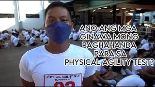 PNP-Physical Agility Test 2022 : Passing Score at the Description!