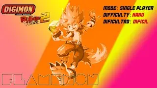 Digimon Rumble Arena 2 - Batalla final &Eacute;PICA con Flamemon Campa&ntilde;a modo dif&iacute;cil