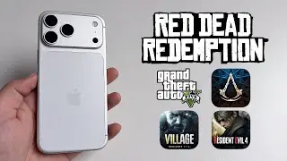 Тест производительности AAA-игр на iPhone 17 Pro Max (GTA5, RDR, AC Mirage, RE4 и RE Village)