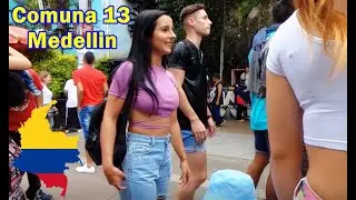 Walking Tour Comuna 13 Medellin Colombia 🔥🔥🧡