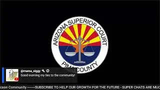COURT LIVE 1.8.26 from Pima County Jail | Initial Appearance After Arrest