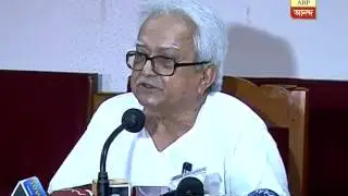 Biman Basu raises question on cheat fund advertisement in past pujas.