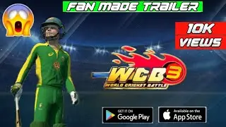 WCB3 Official Trailer Launched For Android IOS New Commentary High Graphics New Features Official|😮😱