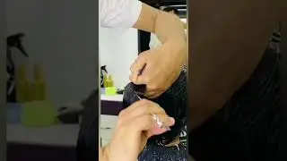 Corte repicado em cabelo liso e longo.