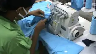 Sleeve Join of a Tshirt | T shirt sleeve Join | sleeve stitch | how to stitch sleeve