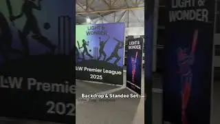 &ldquo;Backdrop & Standee Set: Complete Your Event Display!&rdquo;