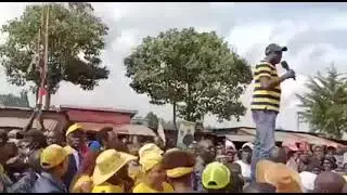 Ruto humiliated in Kiambu as MP Ichungwah goon is heckled and booed like a burukenge!Baba!Baba!