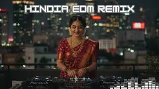 🎶 Desi Neon Beats 🔥| Hindi EDM Chill & Party