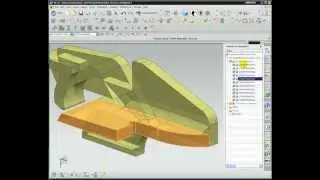 NX CAE - Pre-Processing (Swept Meshing)
