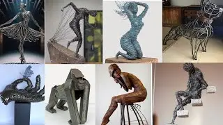 Steel Welding Art Repurposed Relics: Transforming Old Tools into Stunning Steel Art!