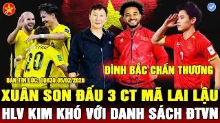 ✔️ĐÌNH BẮC DÍNH CHẤN THƯƠNG, AFC THÔNG BÁO QUAN TRỌNG, HLV KIM GẶP KHÓ, XUÂN SON XỬ 3 CT LẬU MÃ LAI