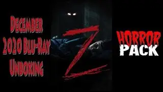 Horror Pack Blu ray December 2020 unboxing