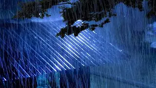 Strong Rain with Distant Thunder on Tin Roof &bull; Calm Your Mind