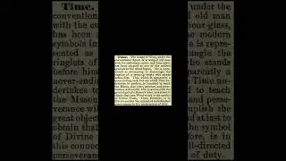 Time: Encyclopedia of Freemasonry By Albert G. Mackey