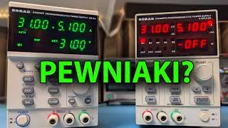 Sprawdzam tanie zasilacze laboratoryjne KORAD KKG305P KA3005PS