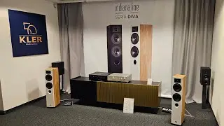 Indiana Line Diva 5 & Yamaha R-N1000A (Audio Video Show 2023)