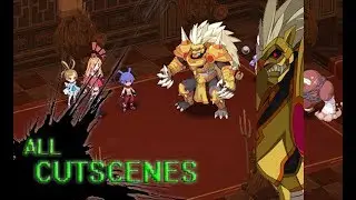 Disgaea D2: Evilest Man - All Cutscenes | 1080p HD