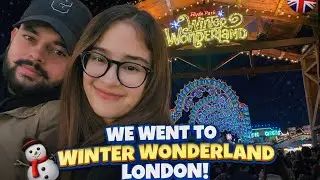 Winter Wonderland 🎡  of London, United Kingdom ❄️ 😍 || Hindi ☃️ 