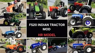 FS20 INDIAN TRACTOR MOD | FS20 | INDIAN TRACTOR MOD | FS20 MOD | HR MODEL |