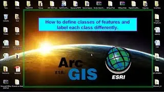 ArcGis How to define classes of features and label each class differently