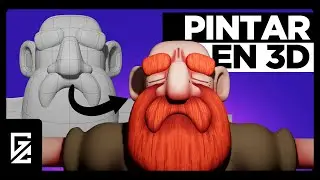 ¿Cómo pintar un personaje 3D? | Tutorial textura con Blender
