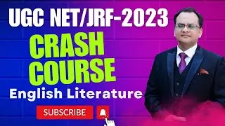 UGC NET JUNE 2023 I Crash Course | UGC Net English Literature