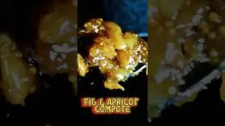 Fig & apricot compote
