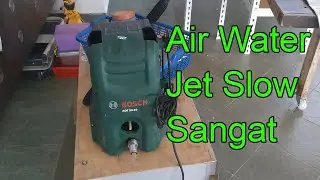 Punca WaterJet Rosak, Air Keluar Perlahan