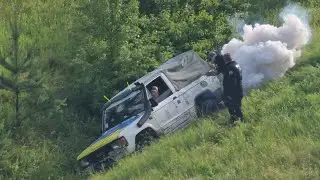 Чуть не раздавили штурмана на трассе, не простая подготовка #OFFROAD-соревнований