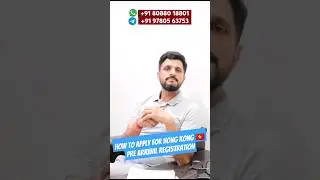 Hong Kong Pre Arrival Registration Unsuccessful/Rejected? | Then How To Apply For Hong Kong Visa