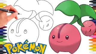 Comment Dessiner LE POK&Eacute;MON CERIBOU (Cherubi) #420 | G&Eacute;N&Eacute;RATION 4