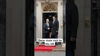 PM Keir Starmer meets His Highness Sheikh Tamim bin Hamad Al Thani of Qatar