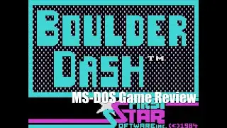 Boulder Dash - 1984 - MS-DOS Game Review