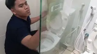 practice cleaning bathroom