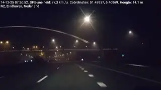Onderweg over de A2 naar Veldhoven. 