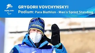 🇺🇦  Ukraine's Grygorii Vovchynskyi celebrates victory after Paralympic GOLD | Paralympic Games