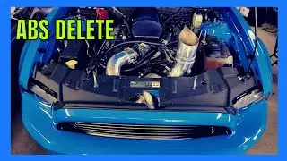 ABS Delete and Making The New Intercooler Pipe For The S494 Turbo