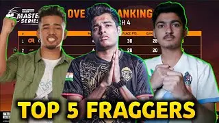Lan Event BGMI Points Table || BGMI Lan Event Overall Standings || BGMI Lan Event Top 5 Fraggers