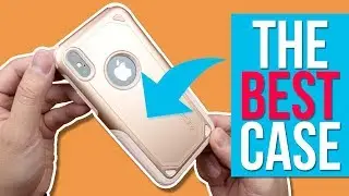 My FAVORITE iPhone X Case! - Spigen Hybrid Armor Case for iPhone X - Review