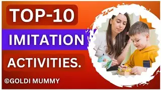 Top10 Occupational Therapy imitation Activities || Goldi Mummy
