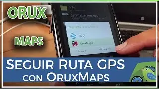 C&oacute;mo seguir una ruta track GPS en bicicleta con OruxMaps por la monta&ntilde;a